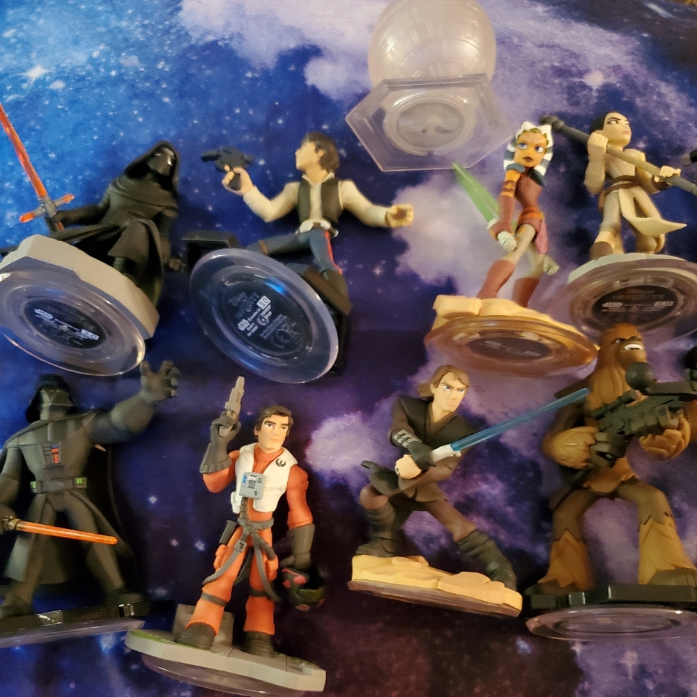Set of 13 Star Wars Disney Infinity Figures